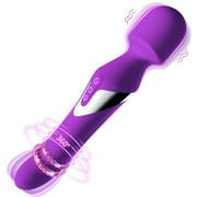 Blissmakers Rechargeable Vibrator - 7 Patterns \u0026 7 Speeds - G-Spot Wand Vibrator Clit, Sex Toys, Vibrator for Her Pleasure, Quiet \u0026 Small Vibrator, Dildo, Personal Wand Massager, Female Adult Toys